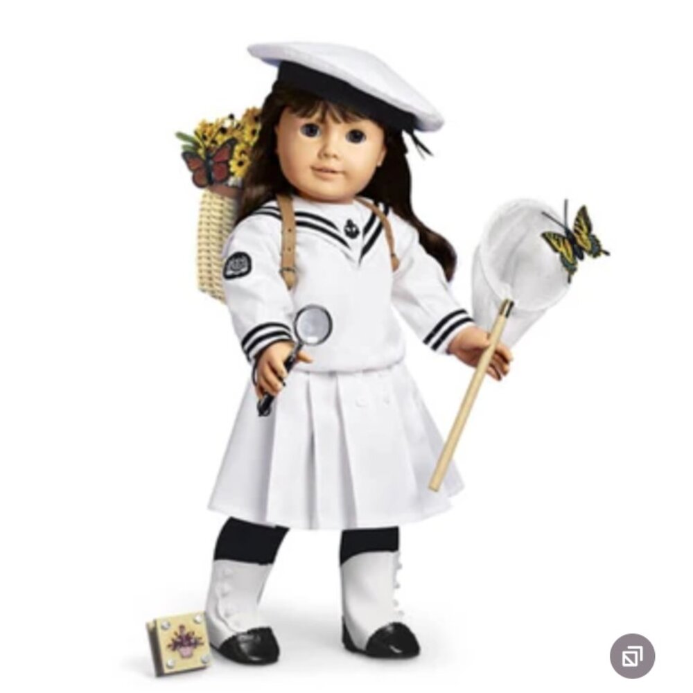 American Girl Samantha Saves the Day Middy Dress and Tam